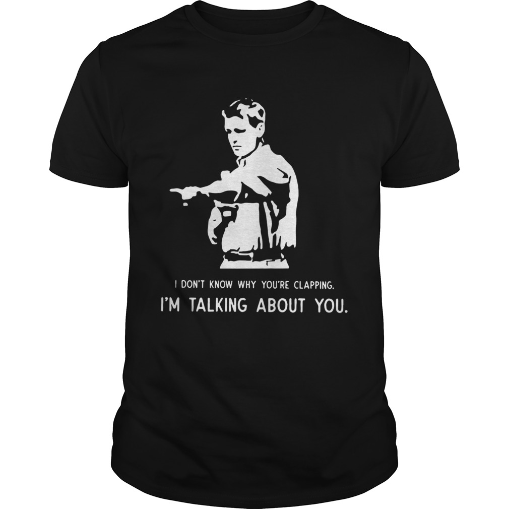 Paul Washer I don’t know why you’re clapping I’m talking about you shirt