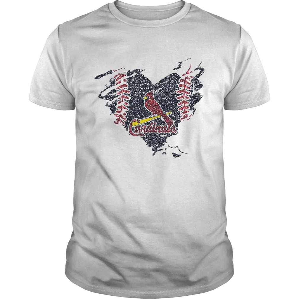 Heart Diamond St. Louis Cardinals shirt