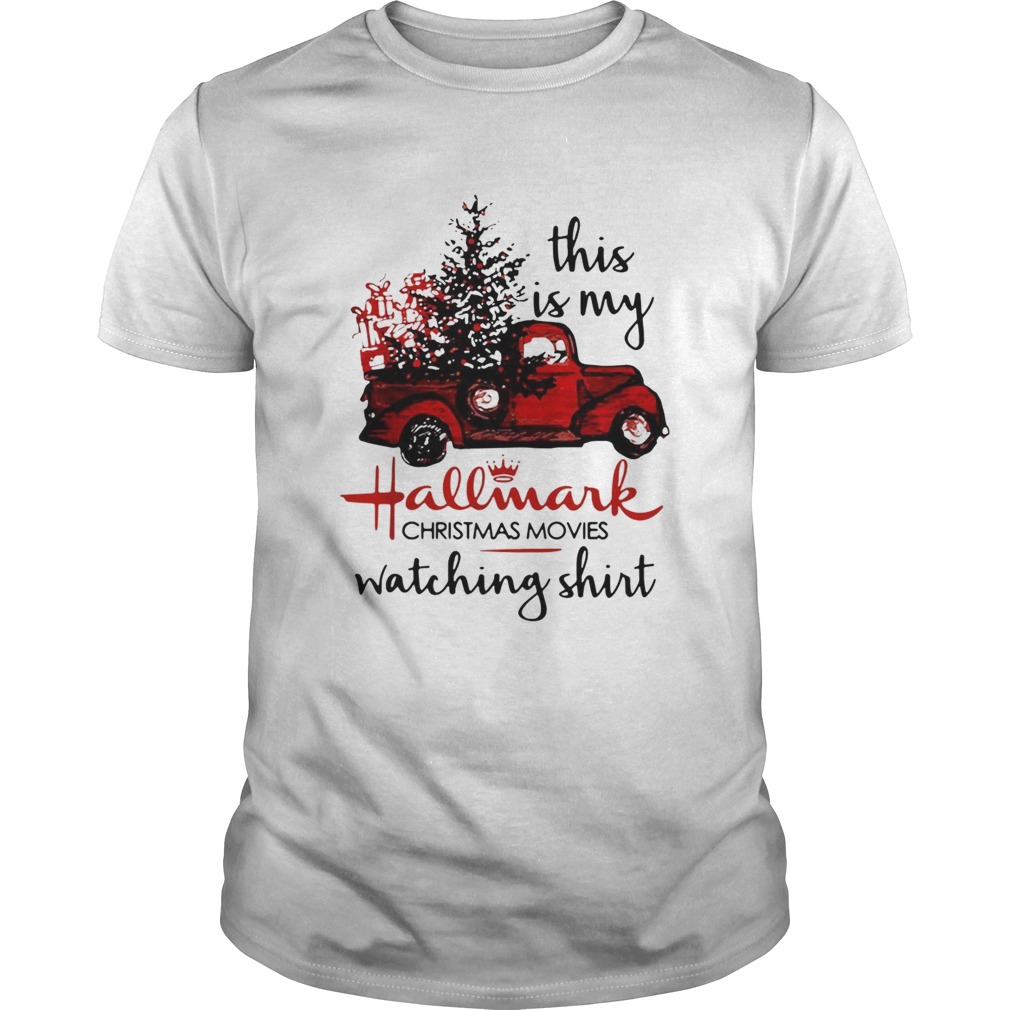 This is my Hallmark Christmas movies watching shirt