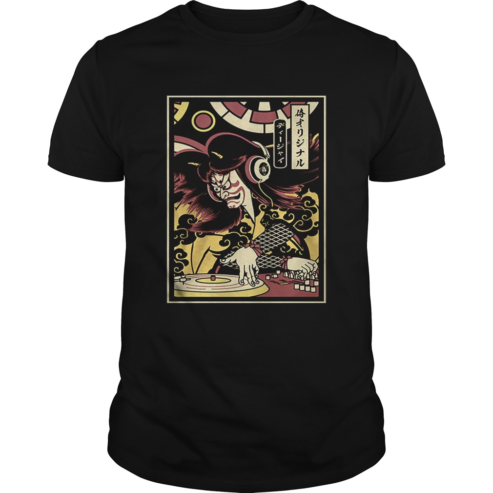 Hannya Dj Samurai shirt