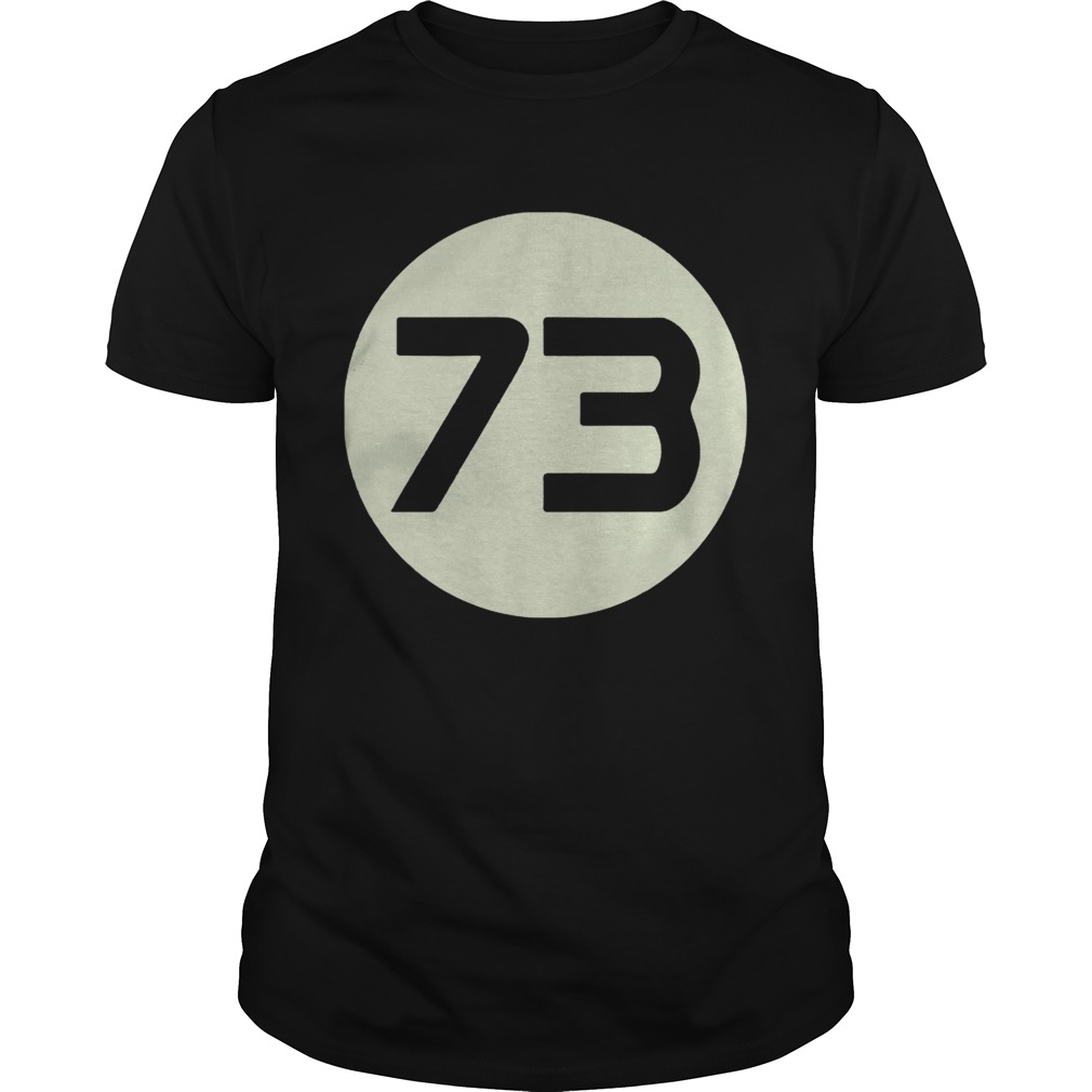 Sheldon Cooper 73 shirt