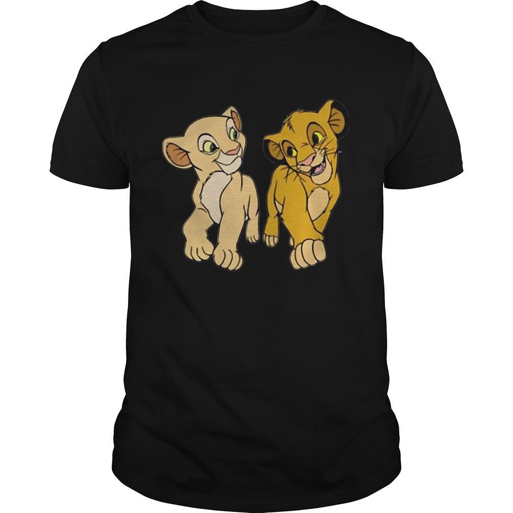 Lion King Simba and Nala shirt