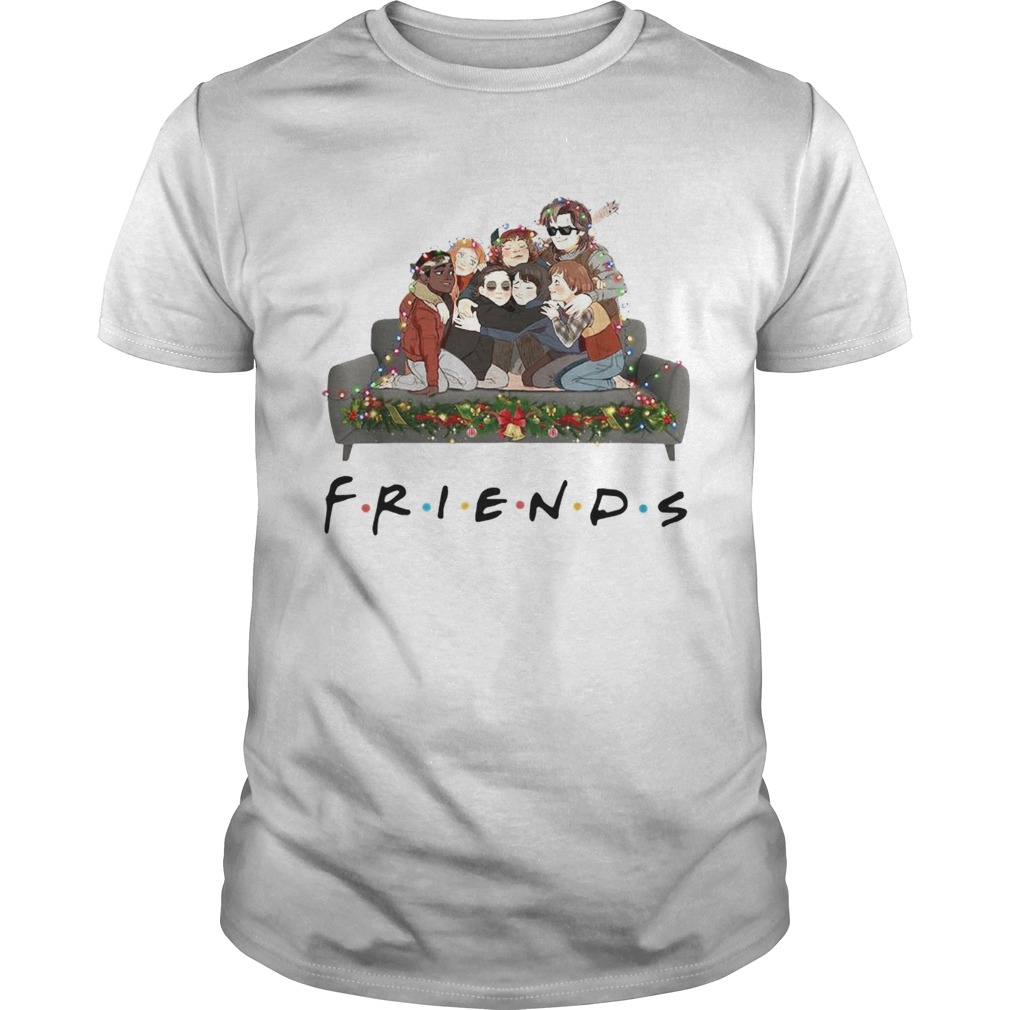 Stranger Things Friends tv show Christmas shirt