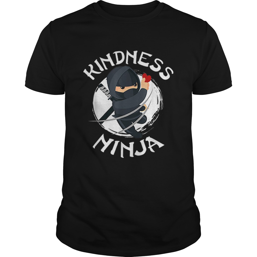 Unity Day Orange Kindness Ninja Anti Bullying shirt