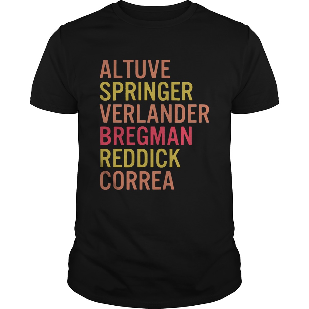 Altuve Bregman Astros Players TShirt