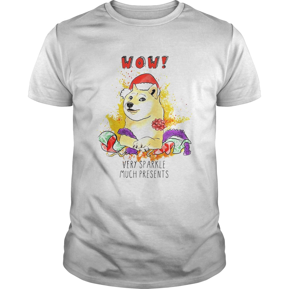 Very Sparkle Much Presents Doge Christmas T-Shirt