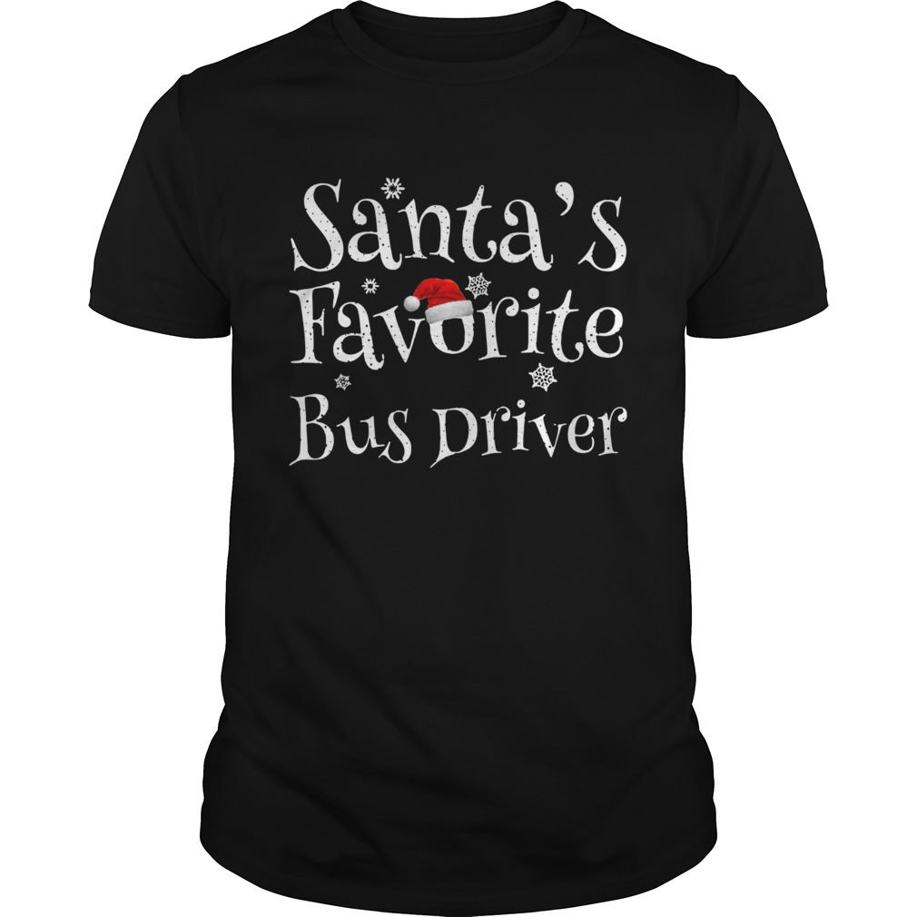 Santa’s Favorite Bus Driver shirt