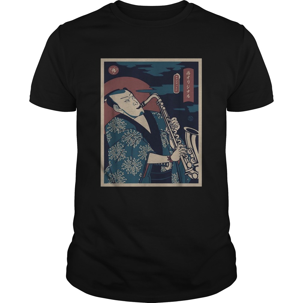 Samurai Saxophone shirt