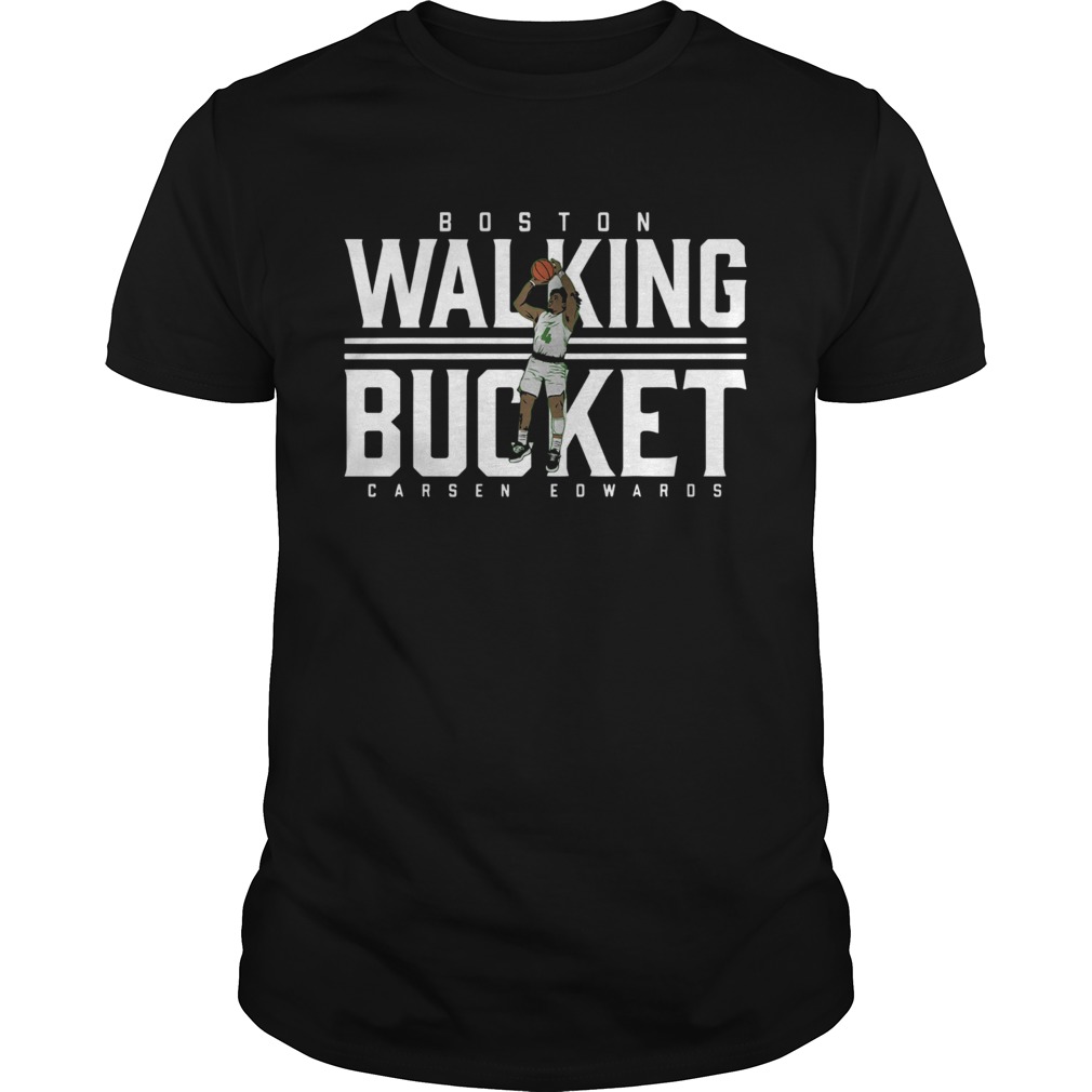 Boston Walking Bucket Carsen Edwards shirt