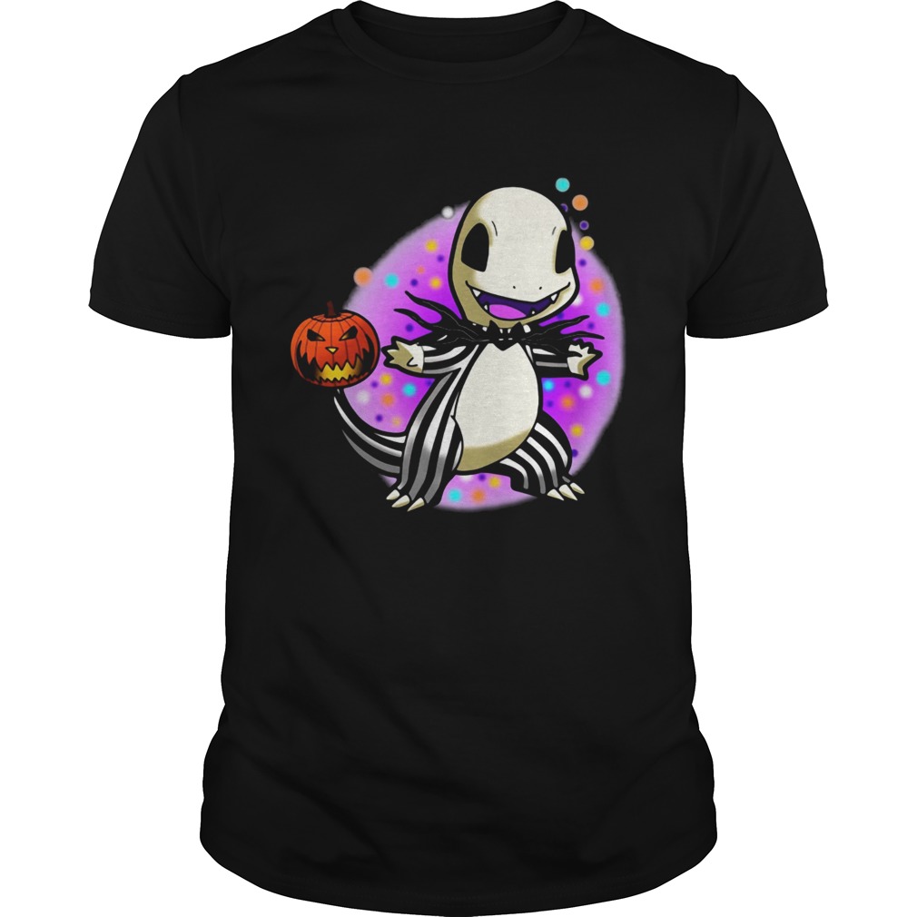 Charmander Jack Skellington pumpkin shirt