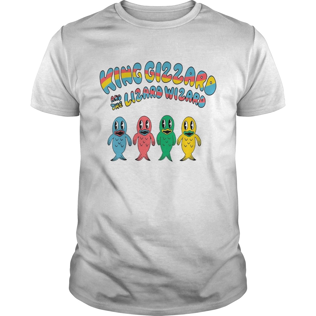 King Gizzard And The Lizard Wizard Fishies Tshirts