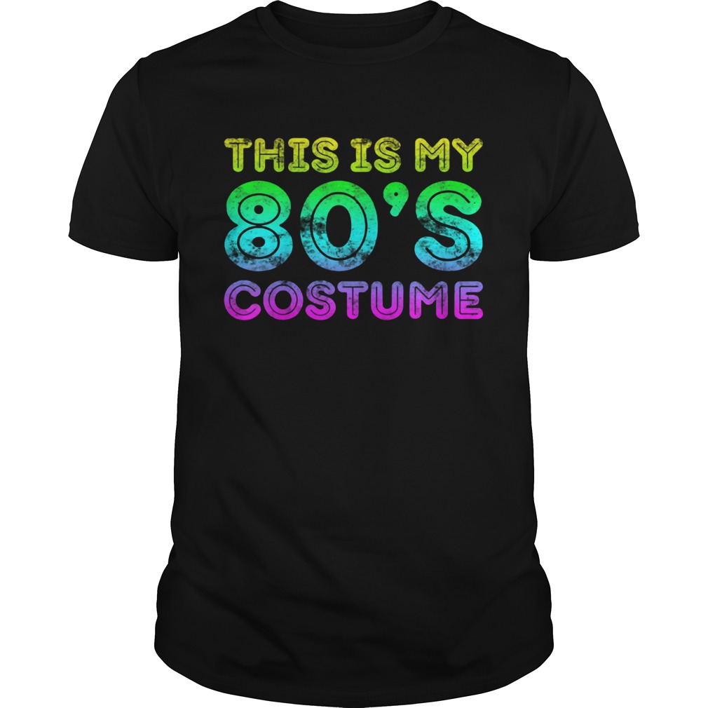 This Is My 80s Costume TShirt