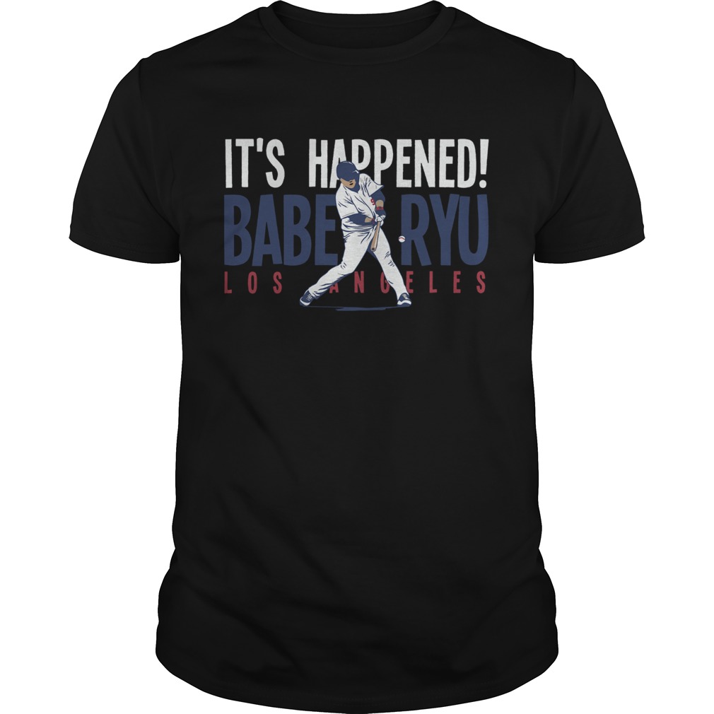 Hyun Jin Ryu Its Happened BABE RYU Los Angeles Shirt