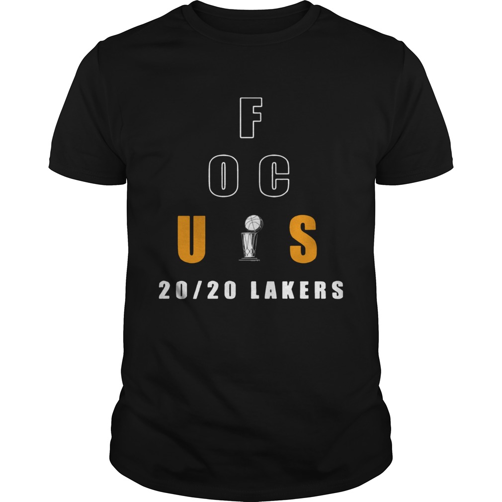 Anthony Davis Focus 20_20 Lakers shirt