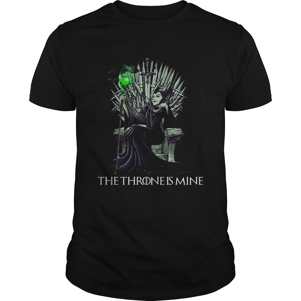 The Throne is mine Maleficent shirt