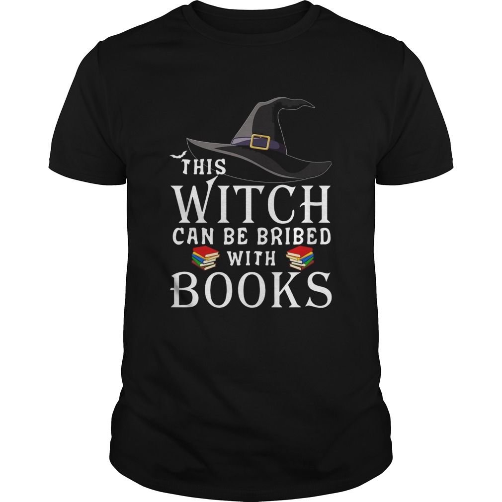 This Witch can be bribed with Books shirt