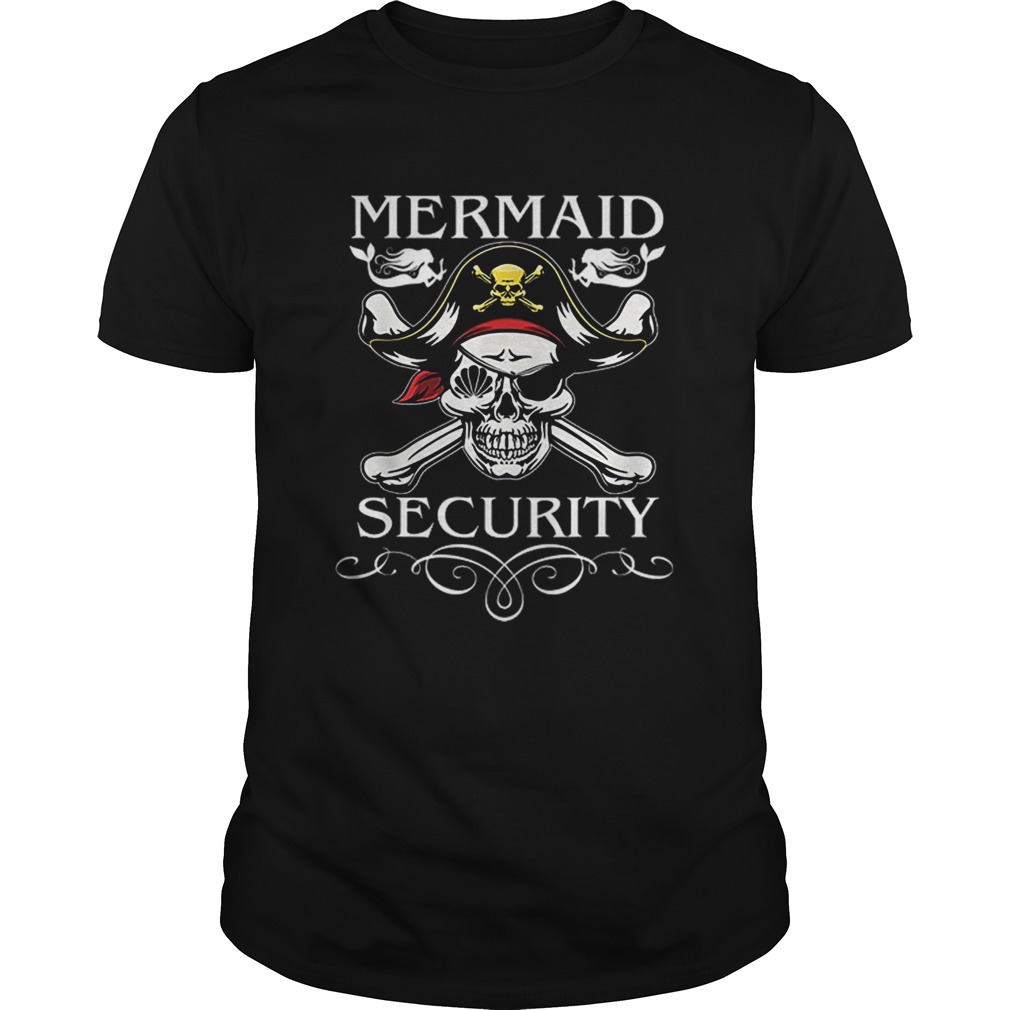 Nice Pirate Mermaid Security Funny Pirate day Costume shirt