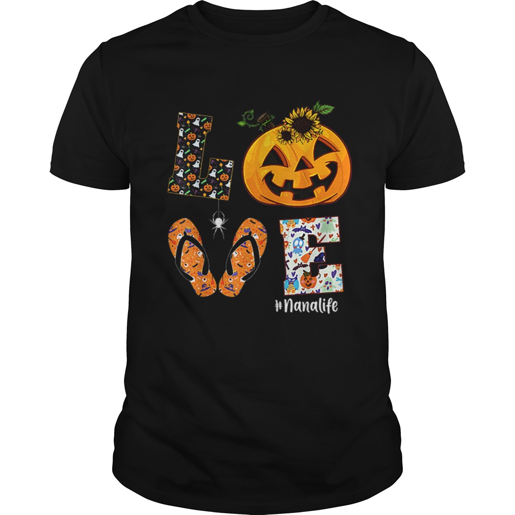 Love NanalifeHalloween Sunflower shirt