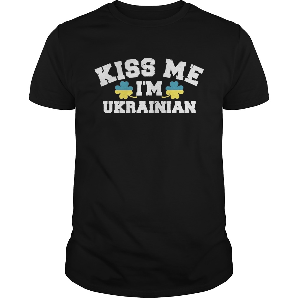 Kiss Me Im Ukrainian Funny Christmas T-Shirt