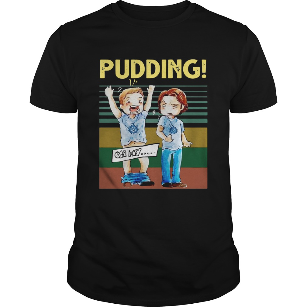 Pudding Oh My Supernatural Vintage Shirt