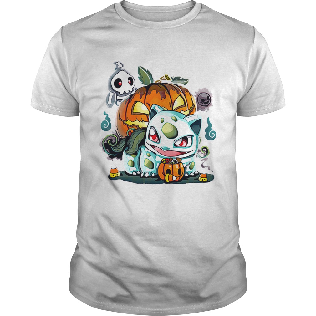 Fushigidane Dia De Los Bulbos Halloween shirt