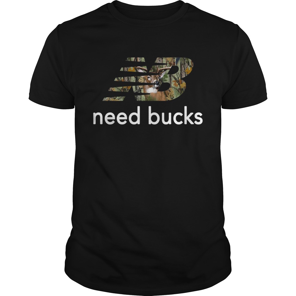 Need bucks Hunting New balance Parody shirt