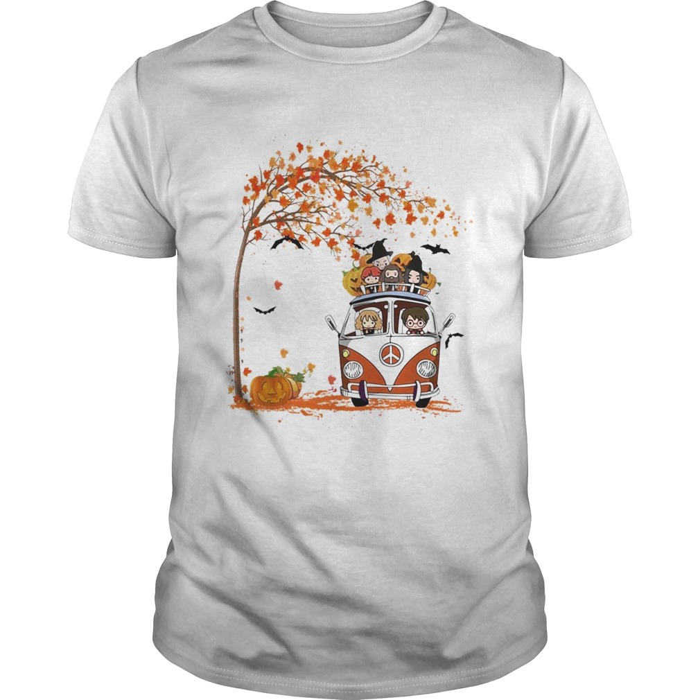 New York Yankees driving car Autumn leaf tree shirt