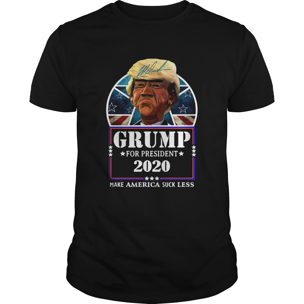 Donald Trump Trump for president 2020 make america suck less shirt