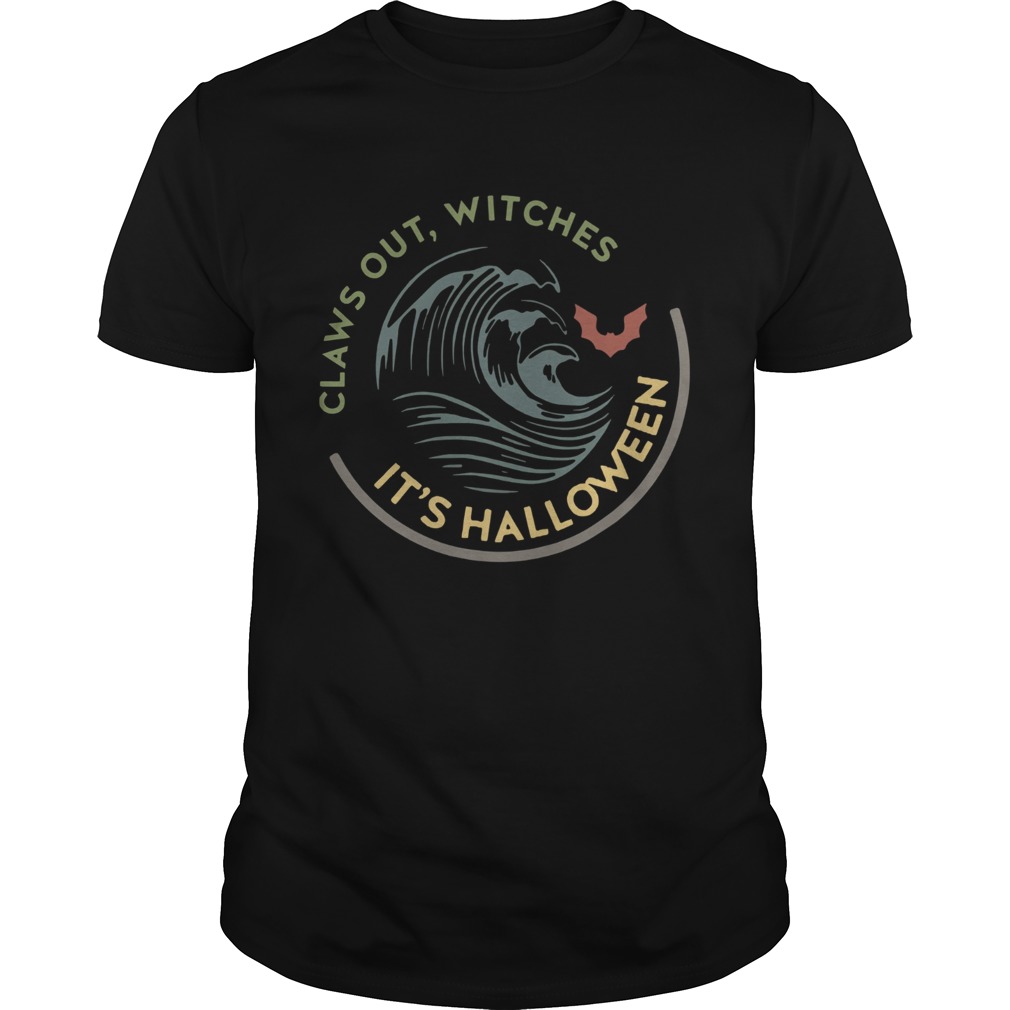 Claws out witches it’s Halloween vintage shirt