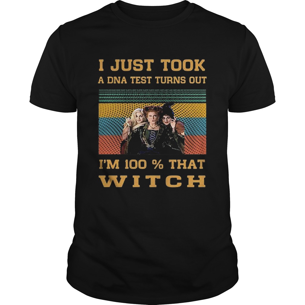 Hocus Pocus i just took a dna test turns out i’m 100% vintage shirt