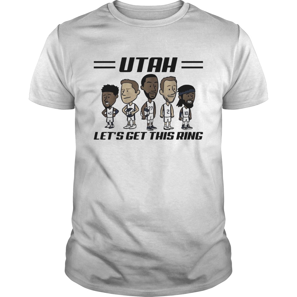 Utah Jazz let’s get this ring shirt