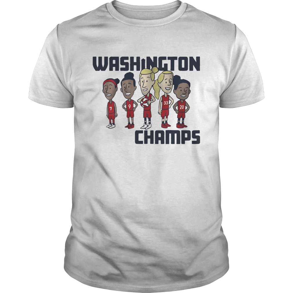 Washington Mystics 2019 Champions shirt