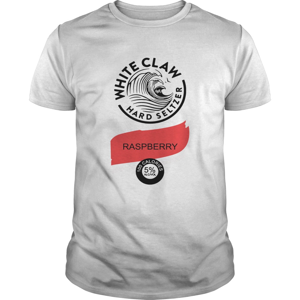 White claw hard seltzer Raspberry shirt