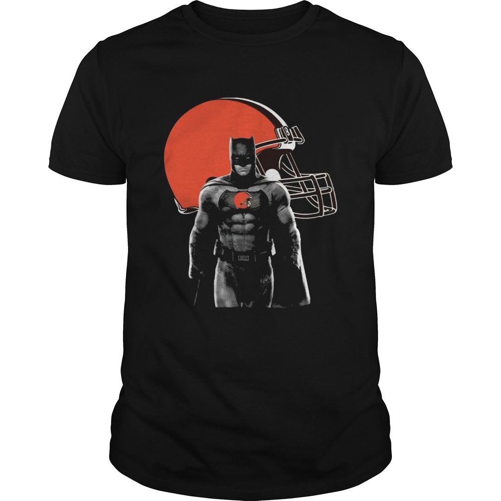 Batman is a Cleveland Browns Tee Shirt