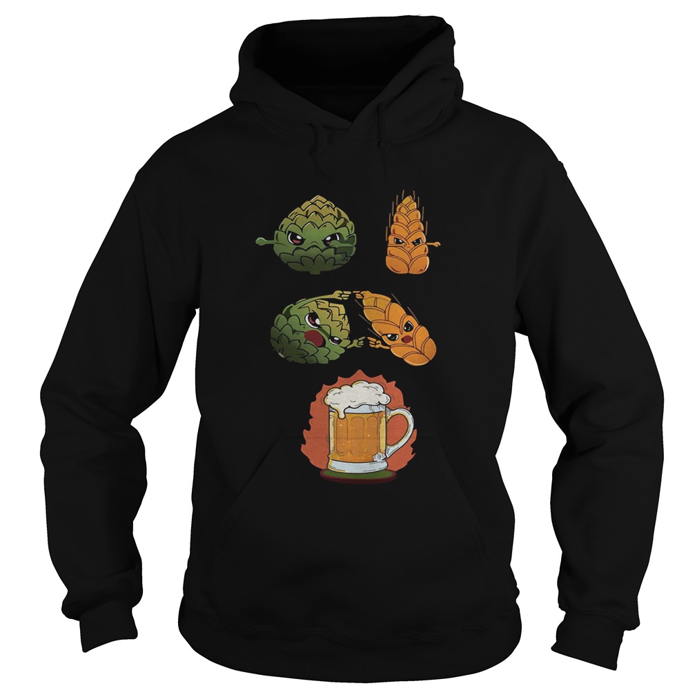 Hop And Malt Fusion To Beer Shirt