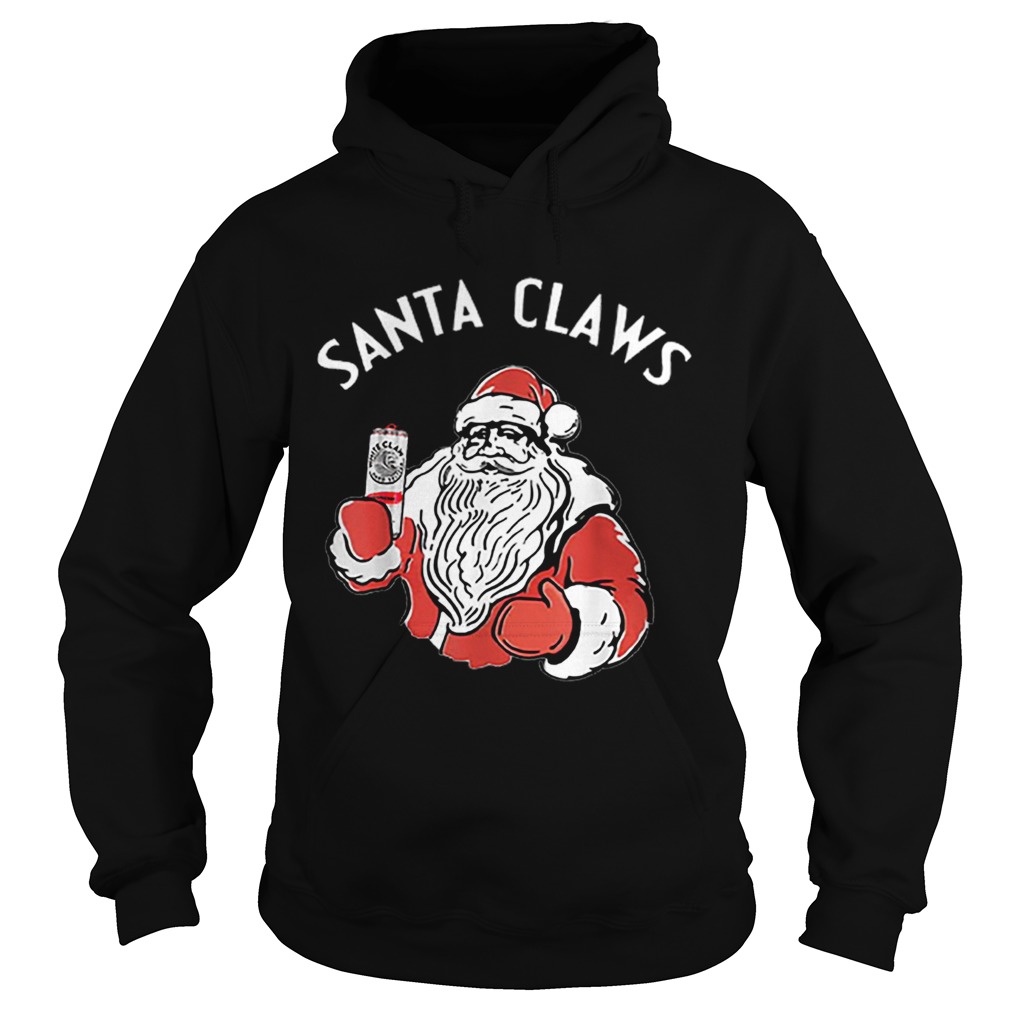 Santa Claws Christmas White Claw Hard Seltzer shirt