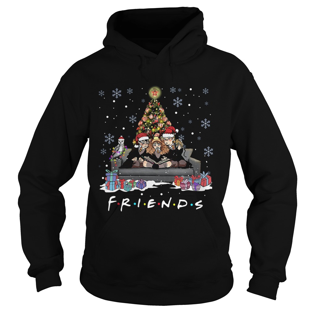 Friends Tv Show Harry Potter christmas tree shirt