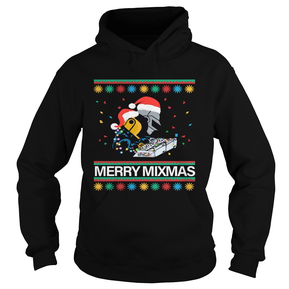 Dj Darth Vader and Trooper Merry Mixmas Ugly Christmas shirt