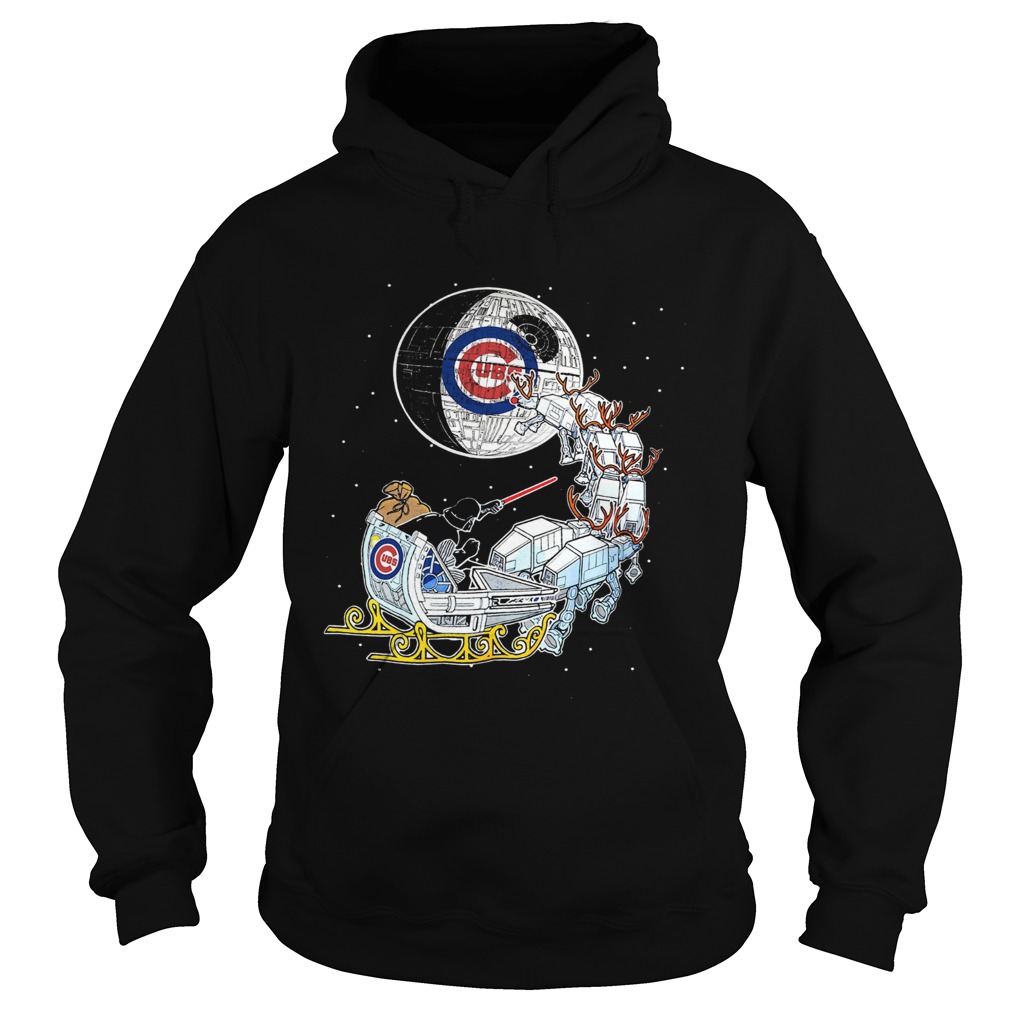 Chicago Cubs Star Wars Christmas Darth Vader Santa’s Sleigh Shirt