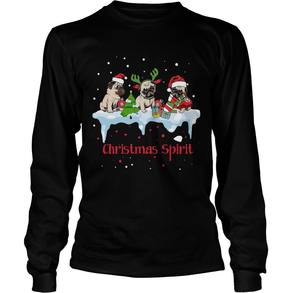 Pug Christmas Spirit shirt