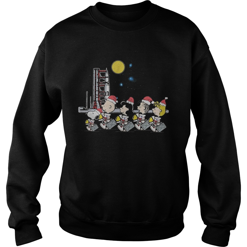 Christmas Peanuts Snoopy Astronaut shirt