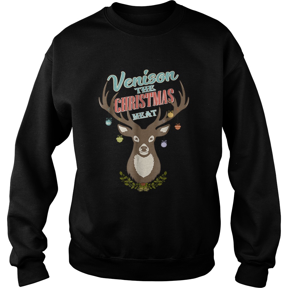 Pretty The Christmas meat Venison for Hunters Christmas Gift shirt