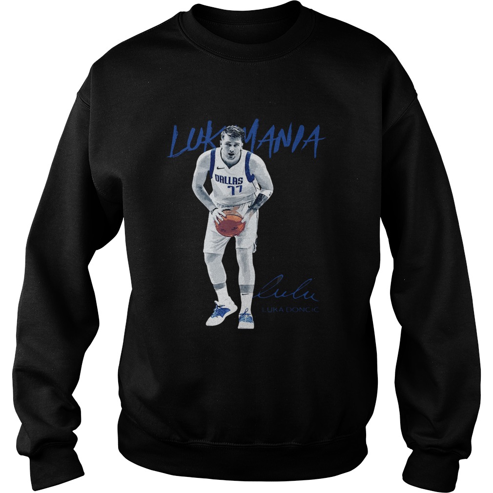 Dallas Mavericks #77 Luka Doncic Mania Signature shirt