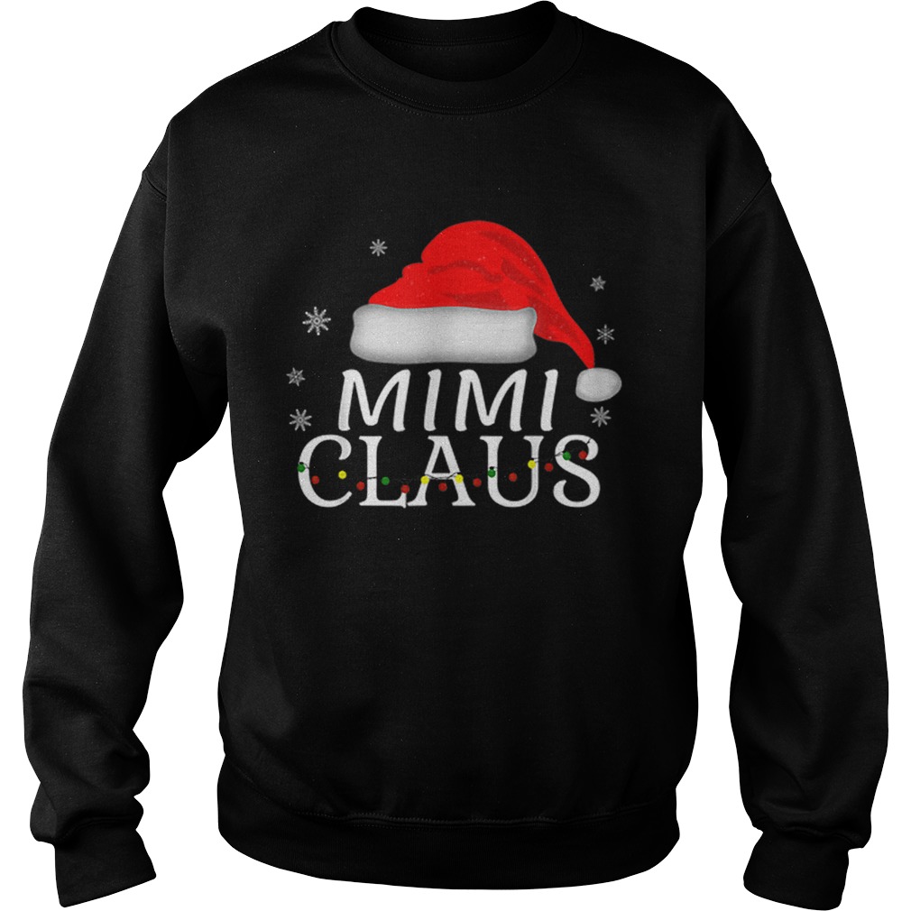 Beautiful Mimi Claus Funny Christmas Pajamas Matching Grandmother Gift shirt