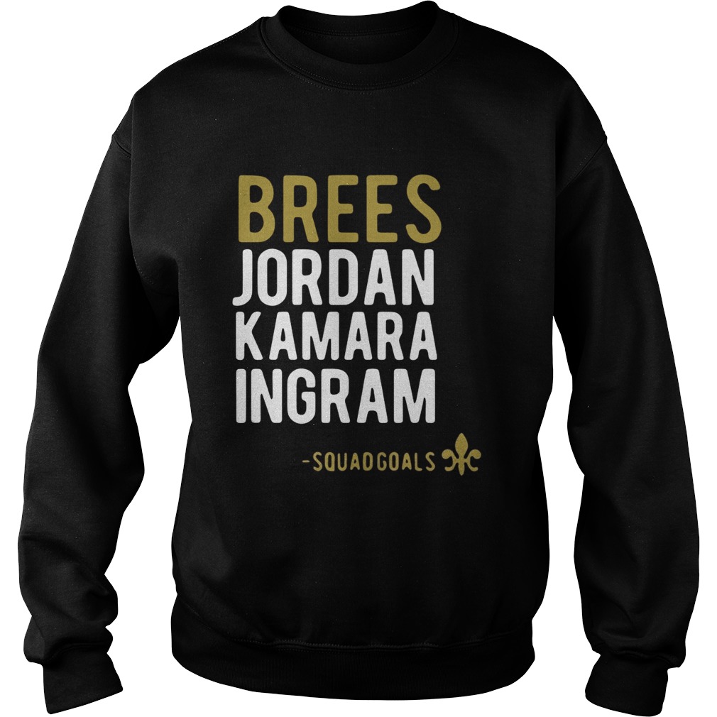 New Orleans Saints Brees Jordan Kamara Ingram Squadgoals shirt