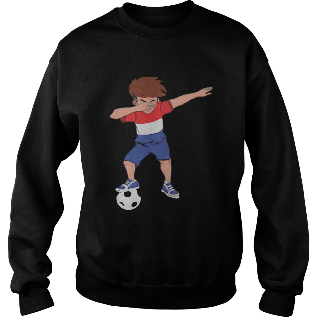 Amsterdam Dabbing Soccer Dutch Flag Football Hup Holland Shirt