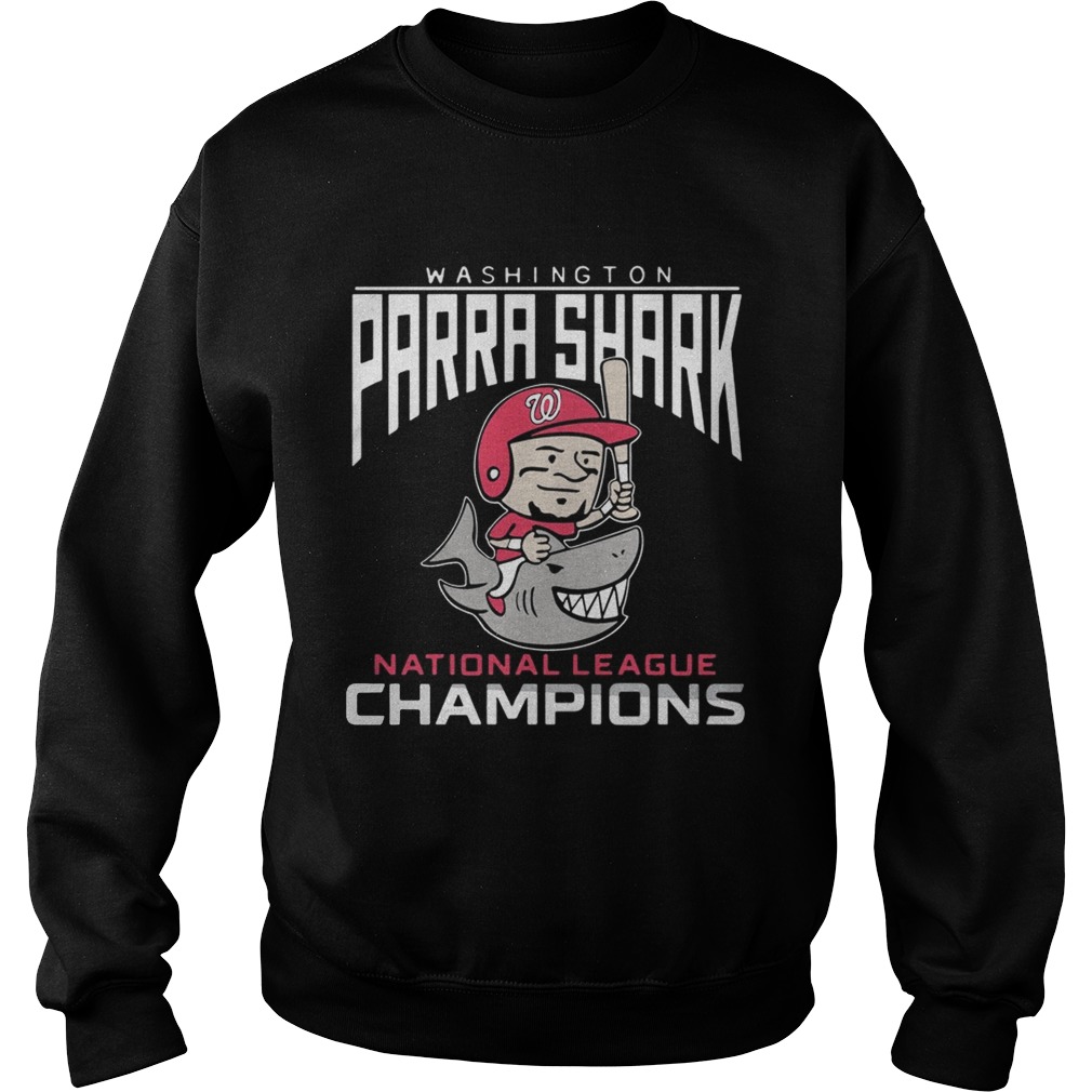 Washington National League Champions Gerardo Parra shark shirt