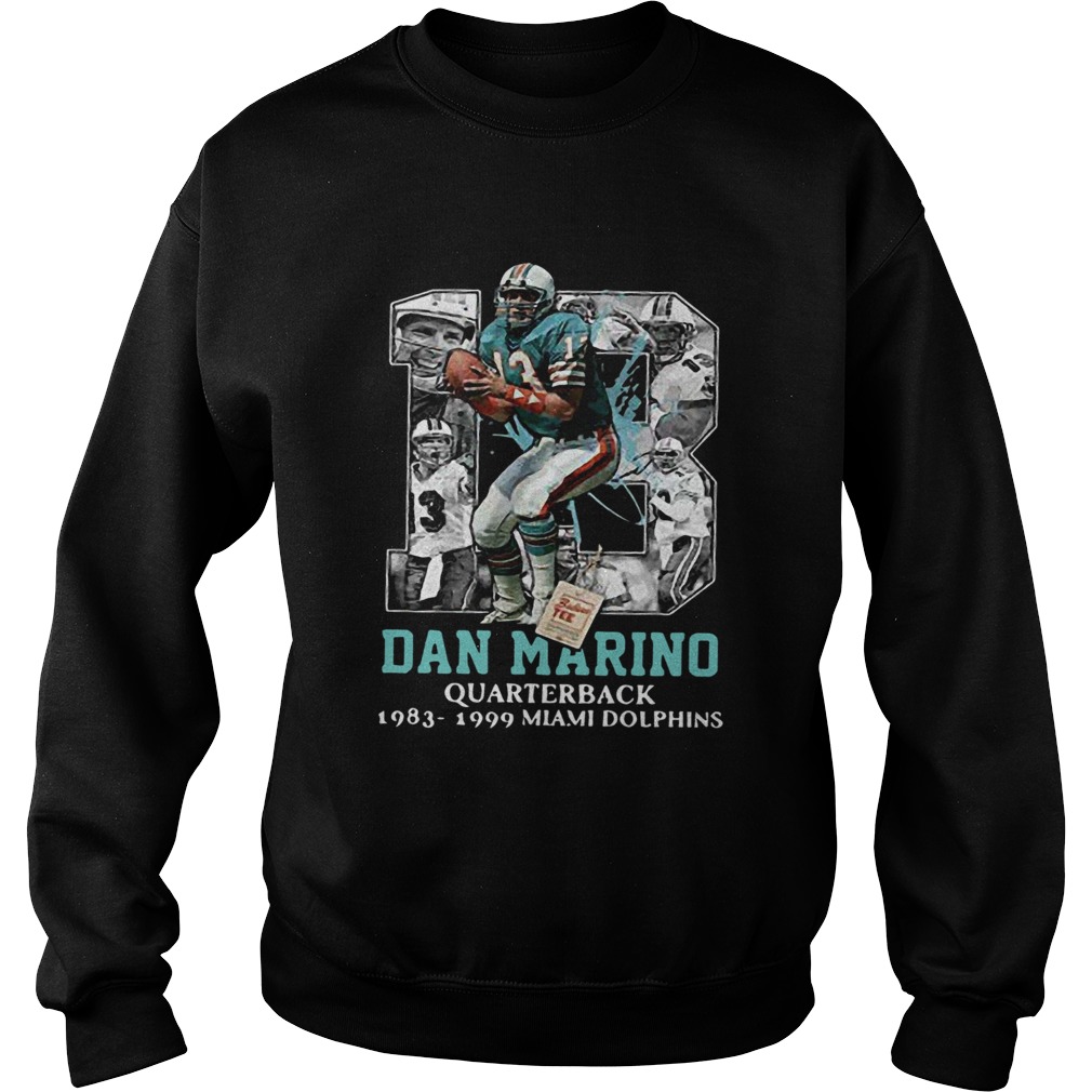 Dan Marino Quarterback 1983 1999 Miami Dolphins Legend Football Number 13 shirt