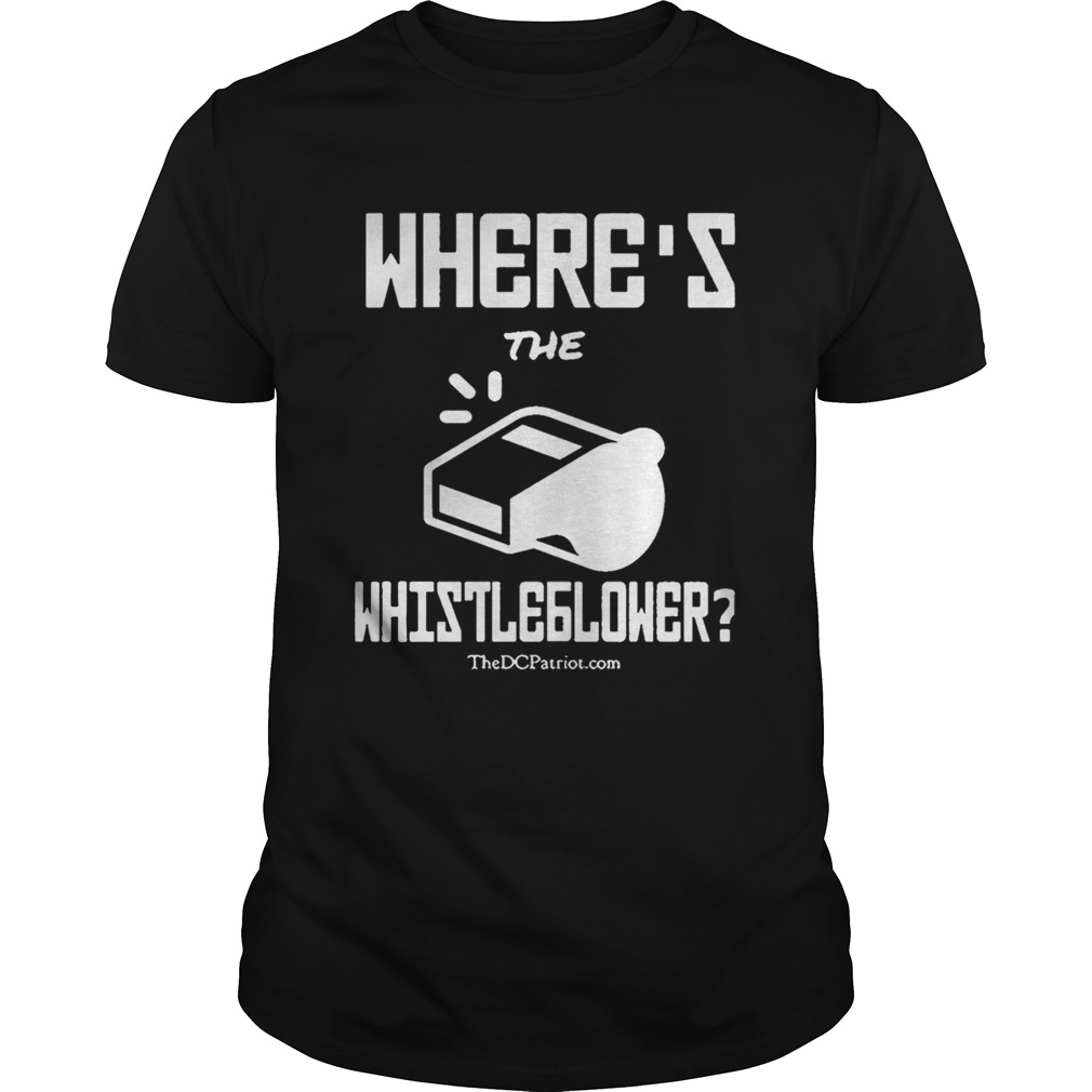 Where’s The Whistleblower Shirt