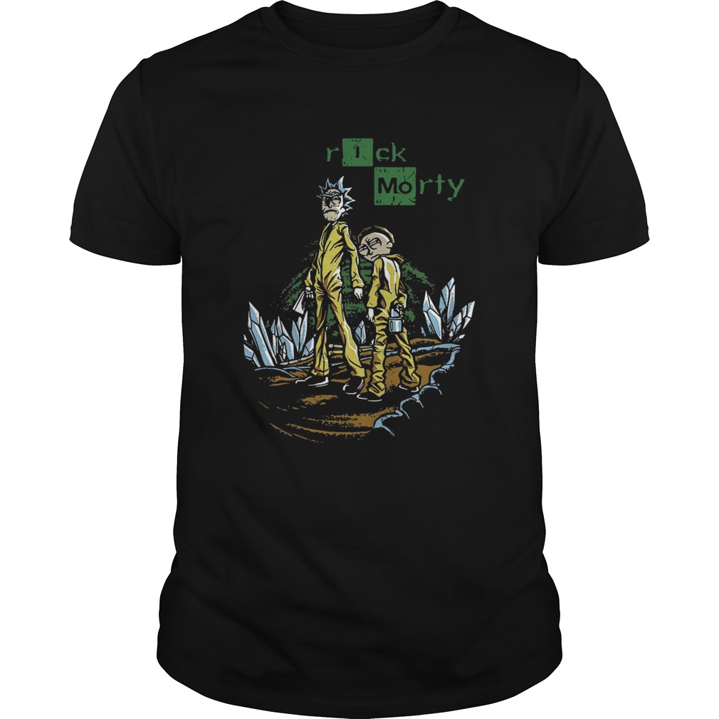 Official Breaking Bad Rick and Morty Army Shirt